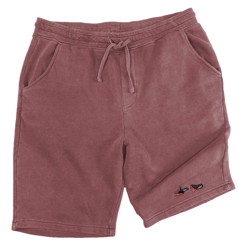 RUN 'EM SHORTS MAROON