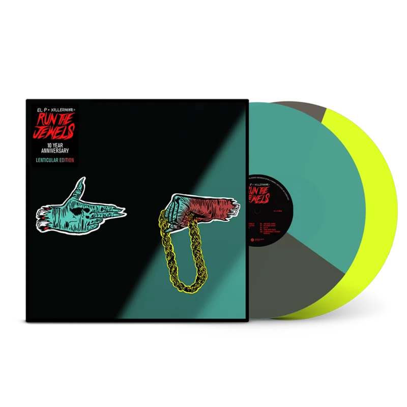 Run The Jewels - 10th Anniversary Deluxe Edition Split-Colored Vinyl 2XLP