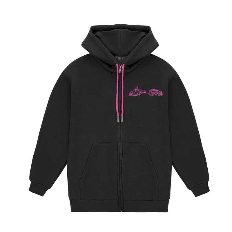 RUN THE WORLD HOODIE - ZIP UP