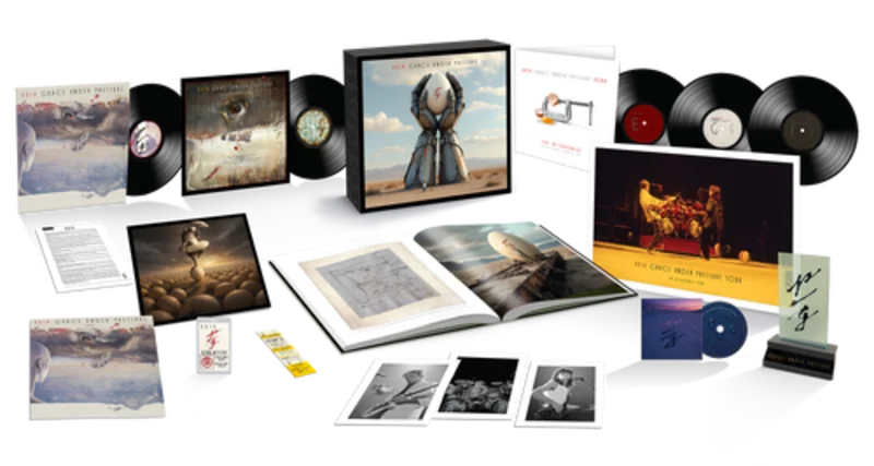 RUSH 'GRACE UNDER PRESSURE' SUPER DELUXE 5LP + BLU-RAY + Extras