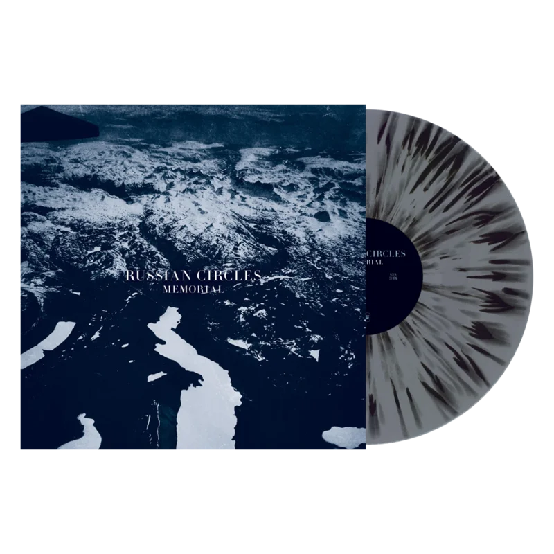RUSSIAN CIRCLES 'MEMORIAL' LP (Silver with Black Splatter Vinyl)