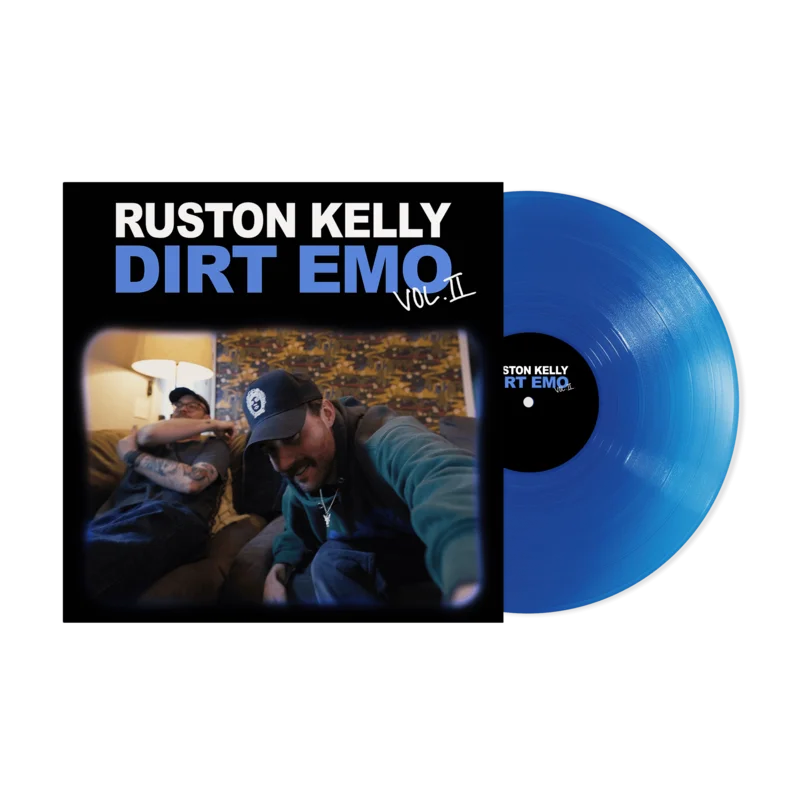 RUSTON KELLY 'DIRT EMO VOL. 2' LP (Very Sick Blue Vinyl)