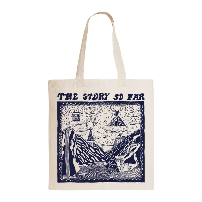 S/T Album Art Natural - Tote Bag