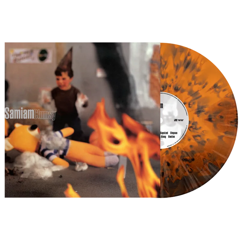 SAMIAM CLUMSY LP (Exclusive  Limited to 200, Black & Orange Smash w/ Splatter Vinyl)