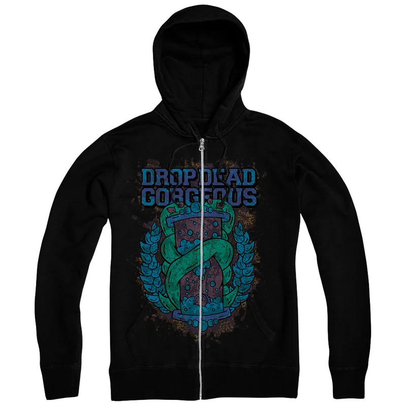 Sands Of Time Black Zip-Up