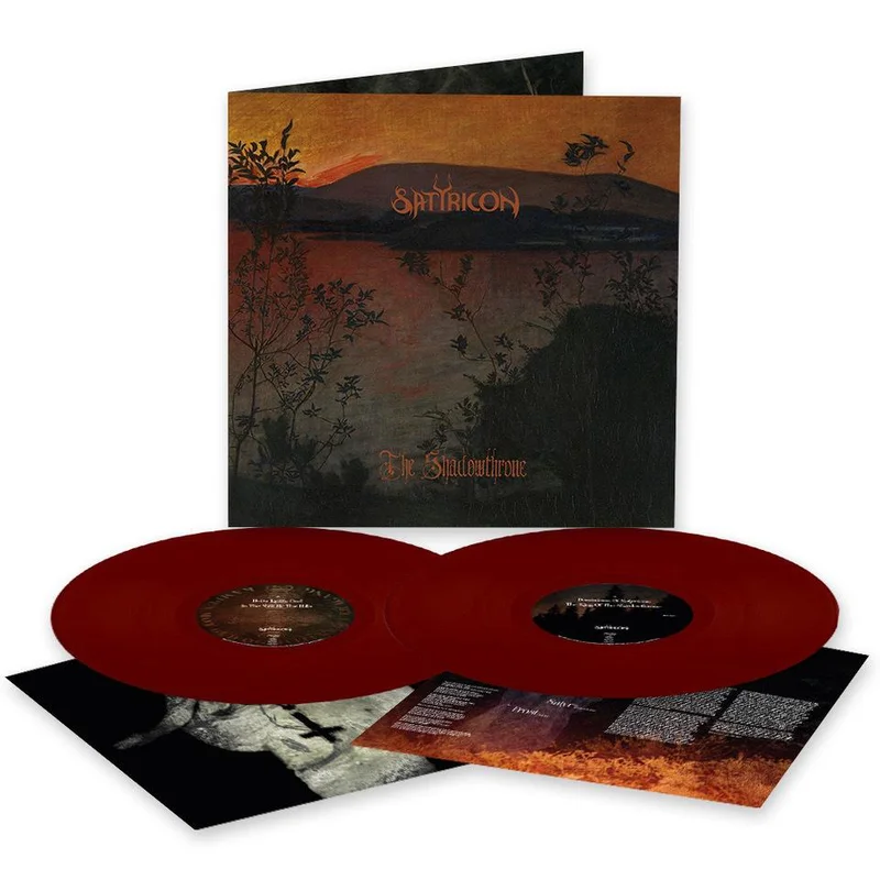 SATYRICON 'THE SHADOWTHRONE' 2LP (Limited Edition  Only 500 Made, Oxblood Vinyl)