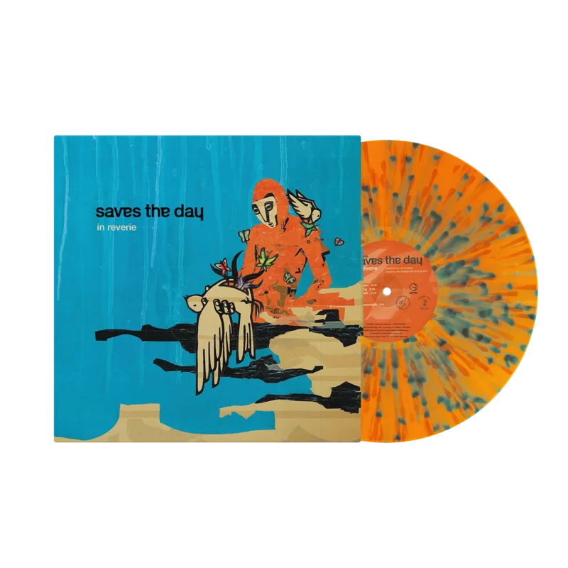 SAVES THE DAY 'IN REVERIE' LP (Orange Crush w/Tangerine & Baby Blue Heavy Splatter Vinyl)