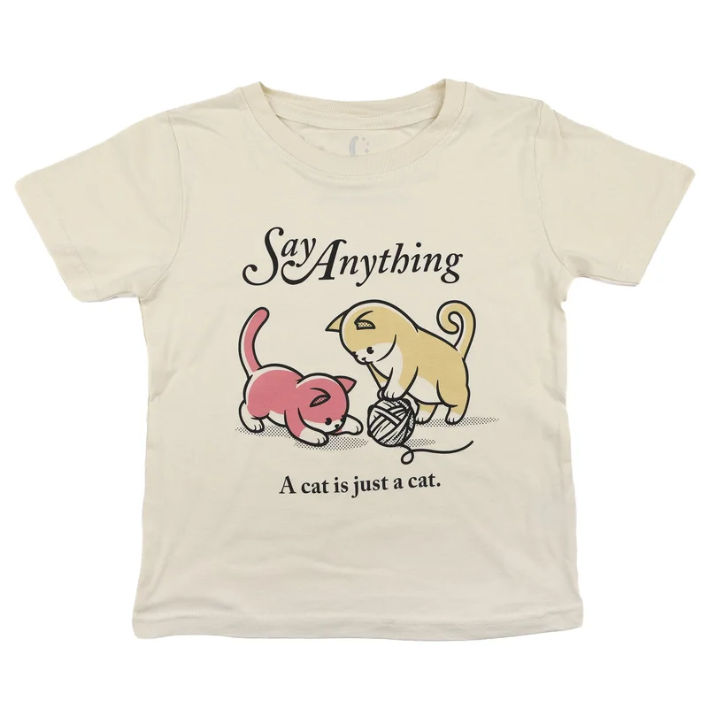 SAY ANYTHING "CAT" TODDLER T-SHIRT