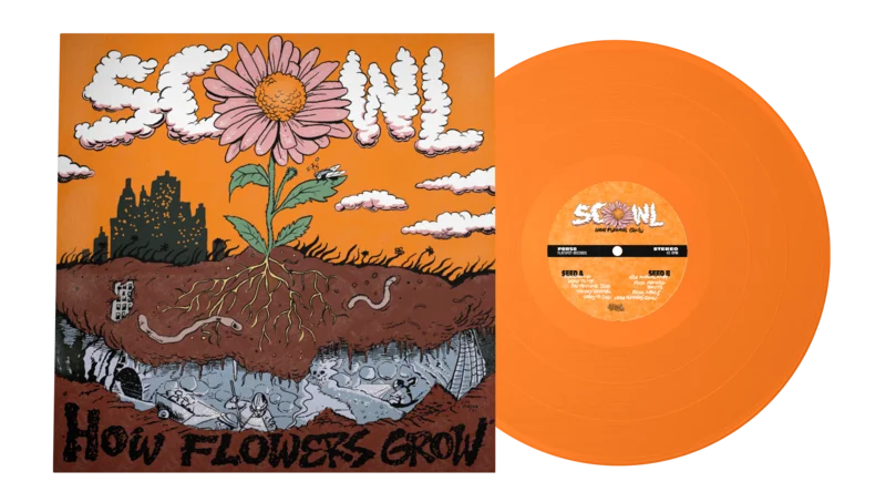 SCOWL HOW FLOWERS GROW LIMITED EDITION ORANGE LP