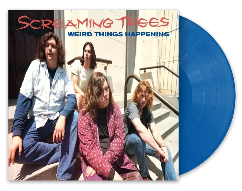 SCREAMING TREES WEIRD THINGS HAPPENING (ELLENSBURG DEMOS 1986-1988) LP (Limited Edition  Only 500 Made, Blue Vinyl)