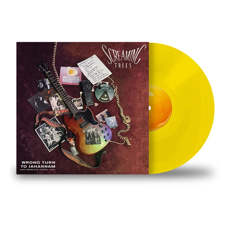 SCREAMING TREES WRONG TURN TO JAHANNAM (LIVE AT EGG STUDIO) LP (Limited Edition  Only 500 Made, Opaque Yellow Vinyl)