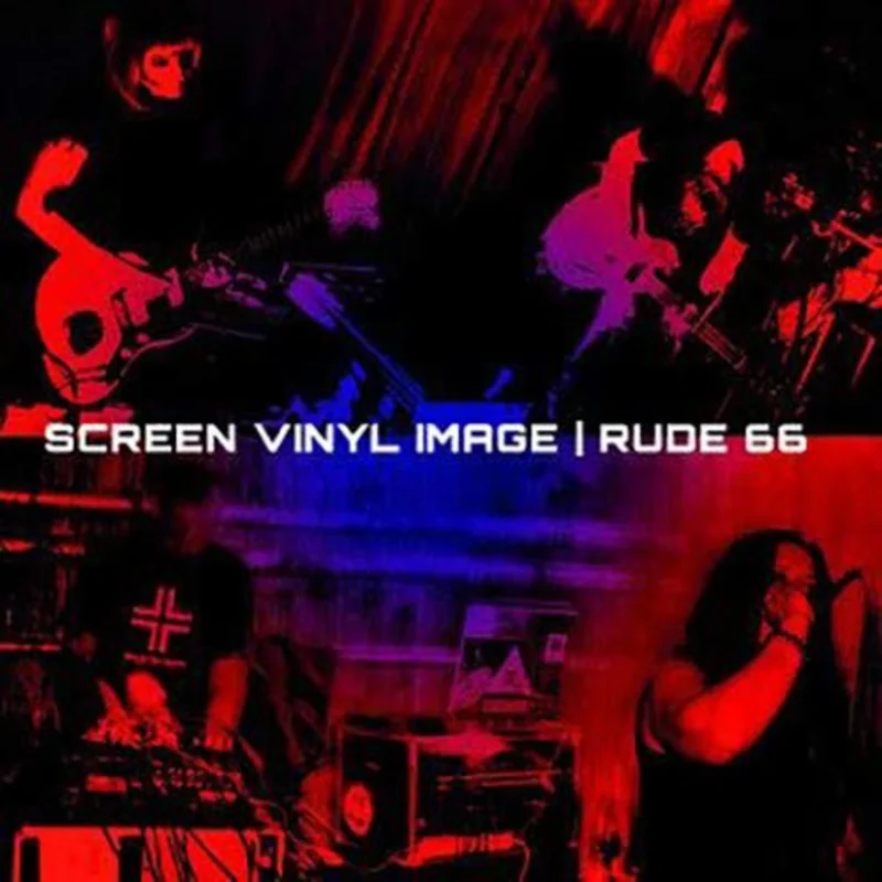 Screen Vinyl Image / Rude 66 - Tomorrow Is Too Far / I Am God