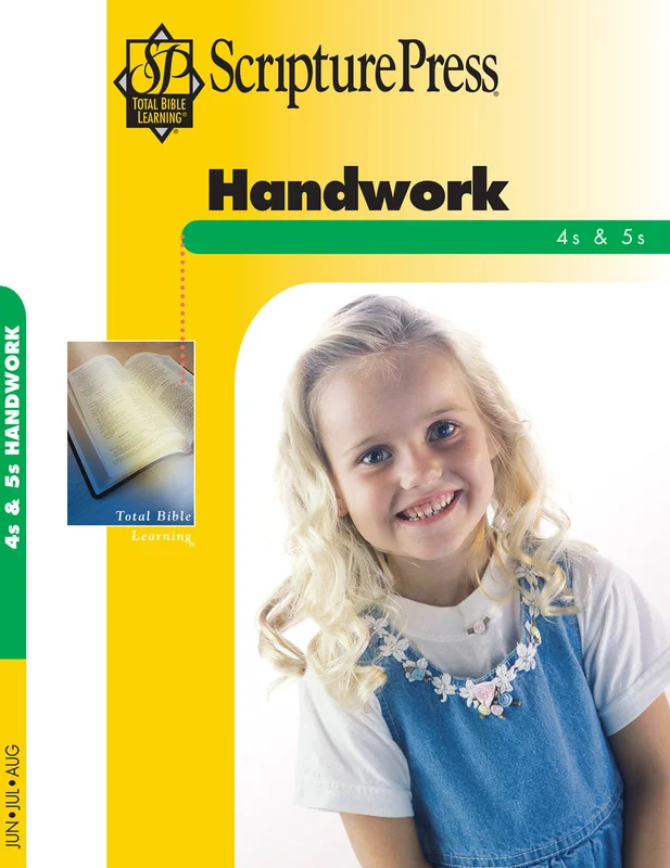 Scripture Press | 4s & 5s Handwork (Craftbook) | Summer 2026