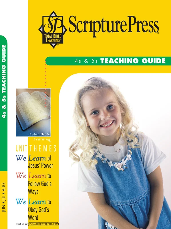 Scripture Press | 4s & 5s Teaching Guide | Summer 2026