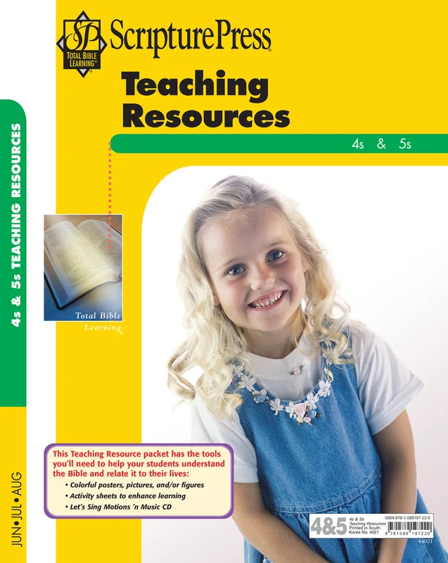 Scripture Press | 4s & 5s Teaching Resources | Summer 2026