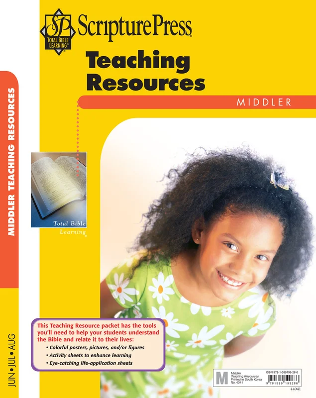 Scripture Press | Middler 3rd & 4th Teaching Resources | Summer 2026