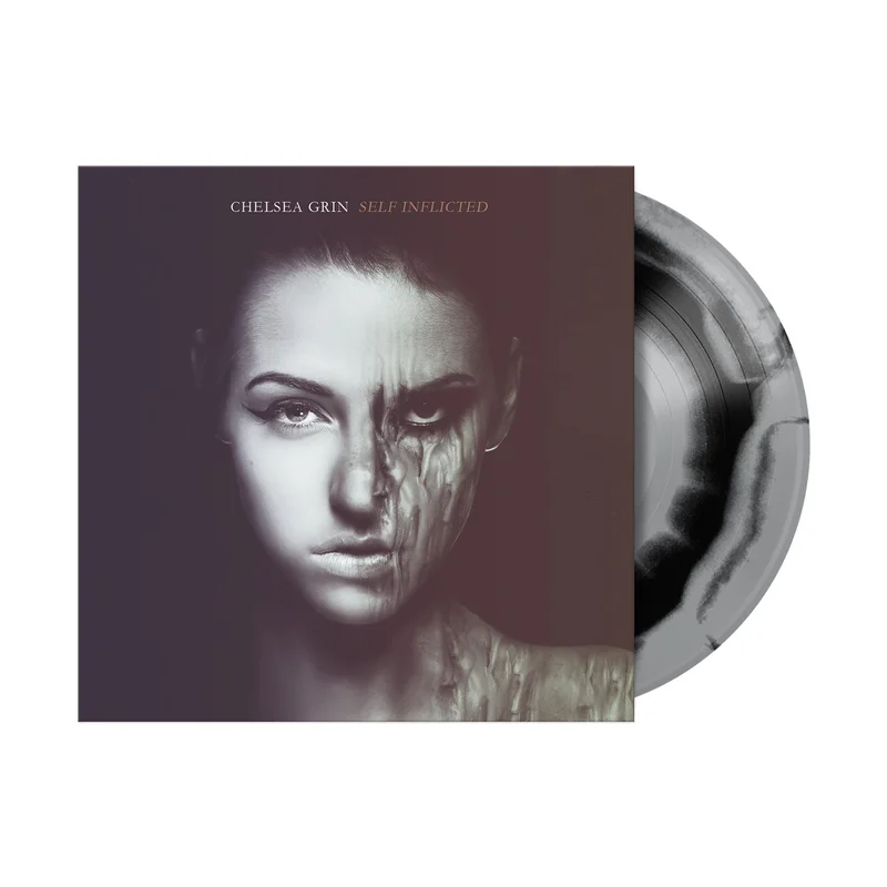 Self Inflicted Black & Silver Smush Vinyl LP