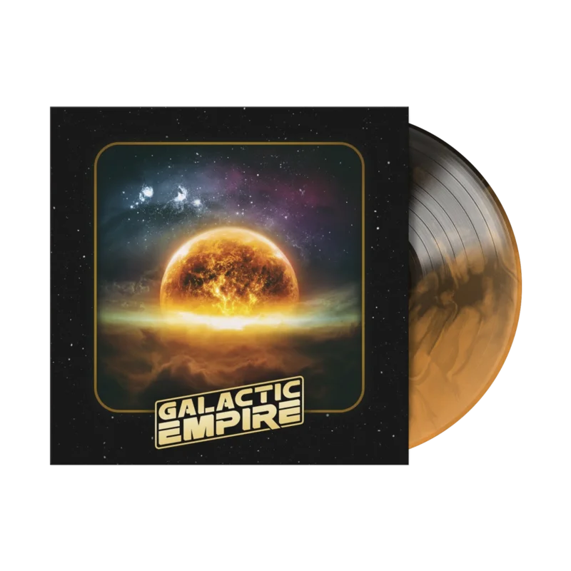 Self-Titled Black & Halloween Orange Galaxy Vinyl LP