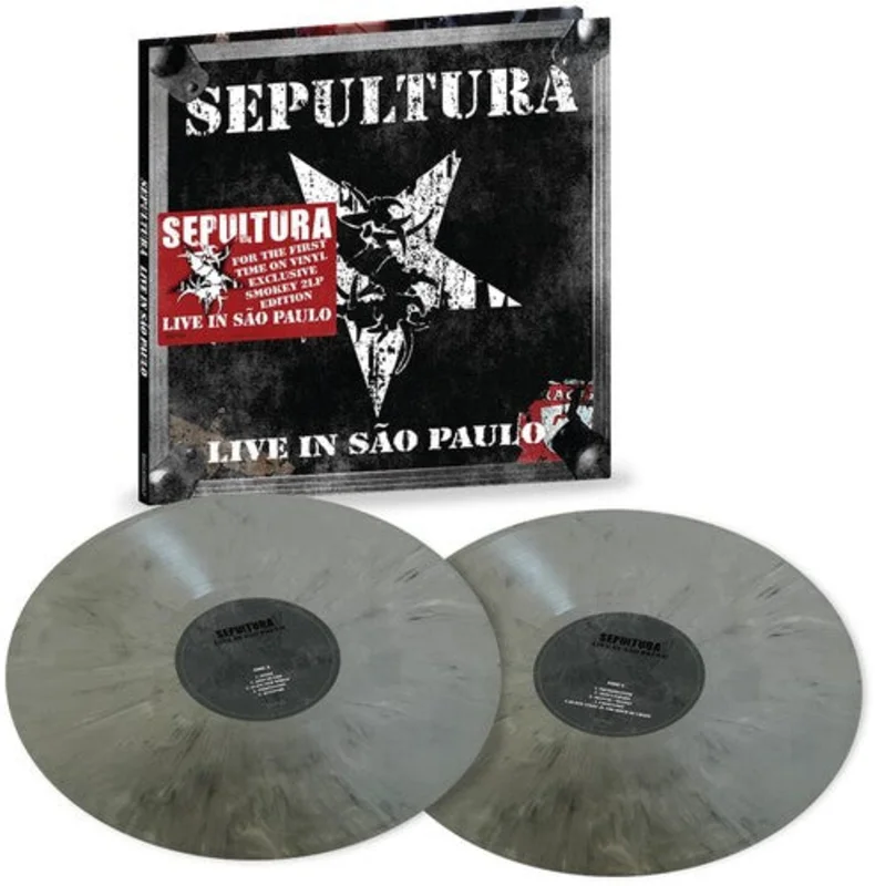 SEPULTURA 'LIVE IN SO PAULO' 2LP (Color Vinyl)