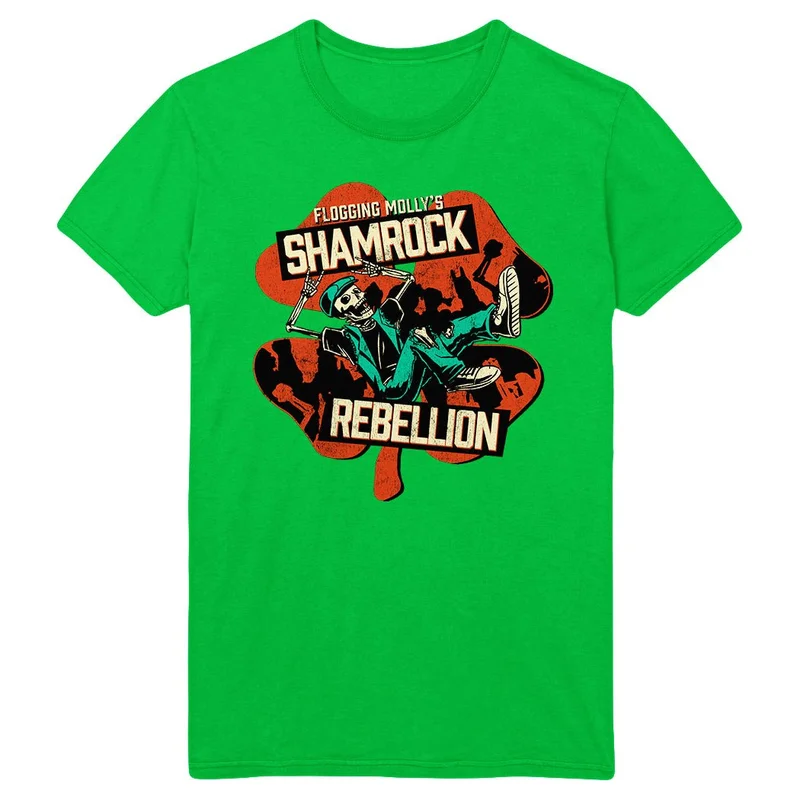 Shamrock Rebellion Green T-Shirt