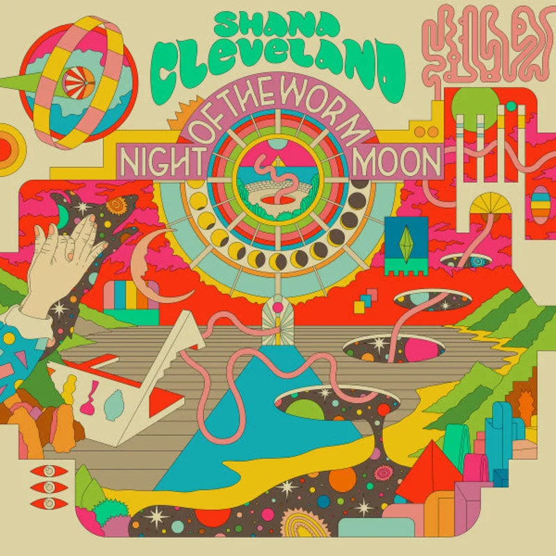 Shana Cleveland - Night Of The Worm Moon (LP, Album, Ltd, Yel) (Near Mint (NM or M-))