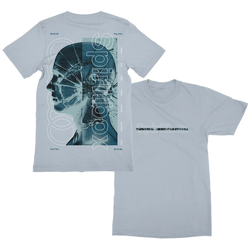 Shattered Light Blue T-Shirt