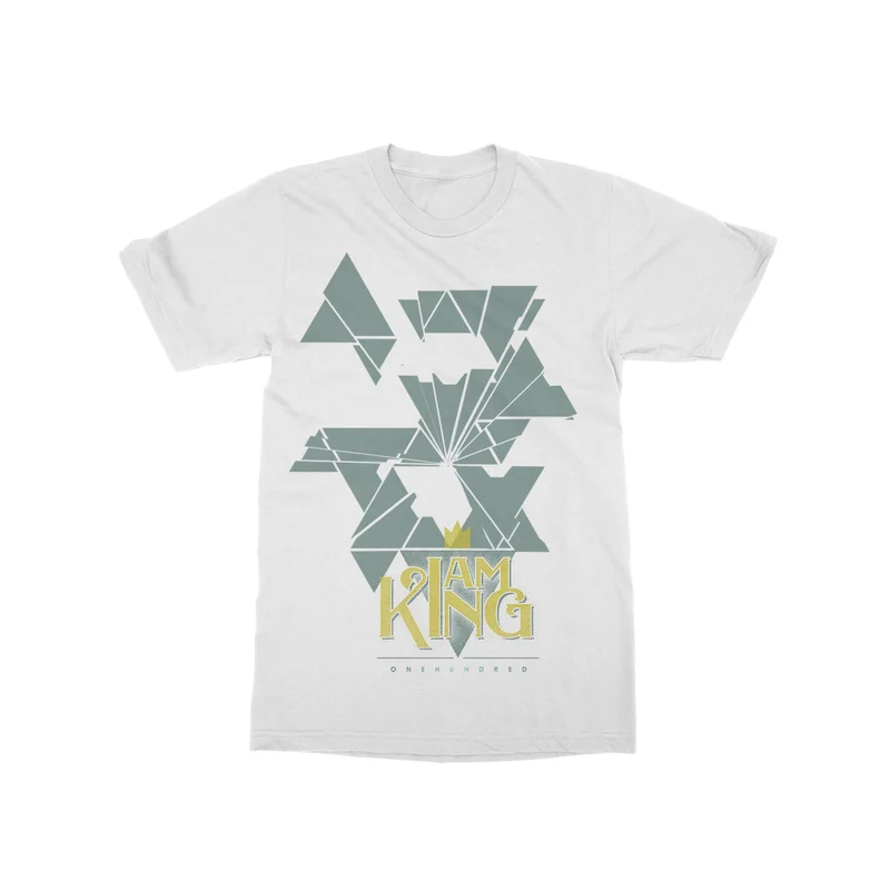 Shattered White T-Shirt