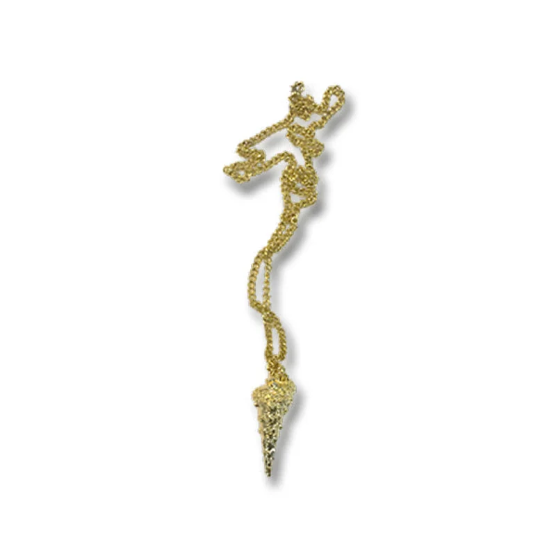 Shell Gold Colored Necklace