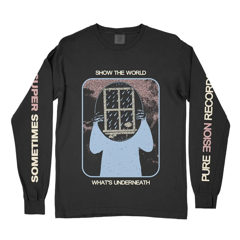 Show The World Whats Underneath - Black Long Sleeve