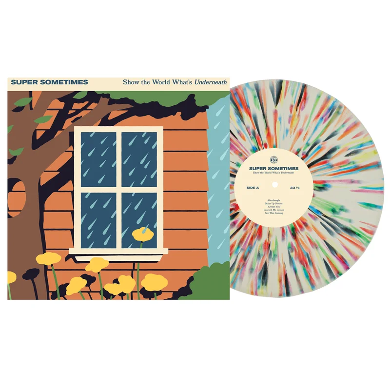 Show The World Whats Underneath - Bone with Rainbow Splatter Vinyl LP