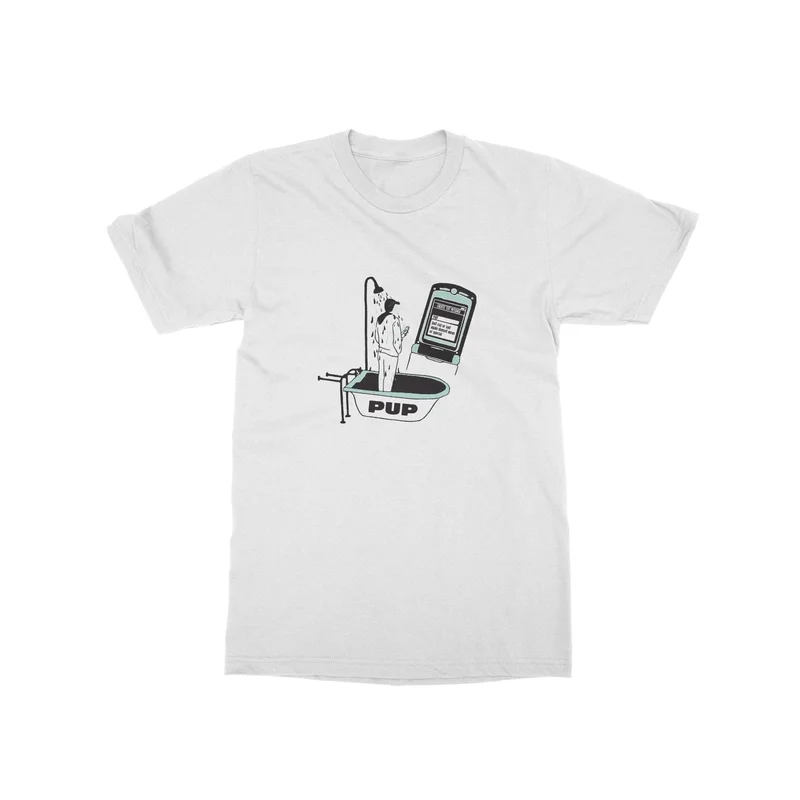 Shower White T-Shirt