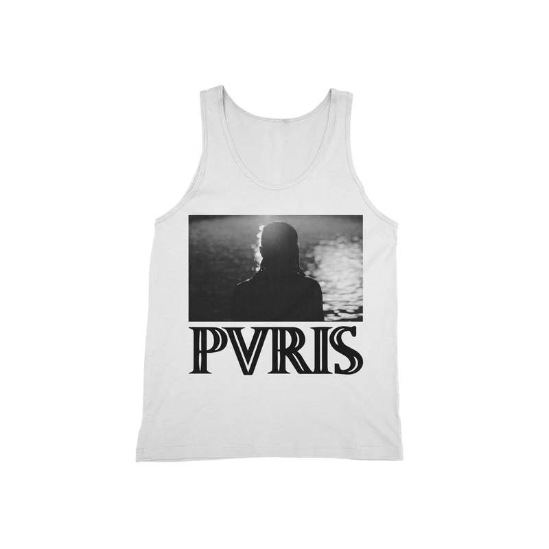 Silhouette White Tank Top