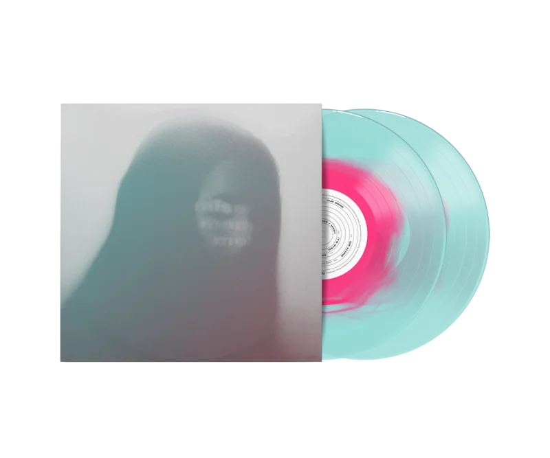 SILVERSTEIN MISERY MADE ME DELUXE 2LP (Limited Edition  Only 750 made, Hot Pink in Light Blue Vinyl)