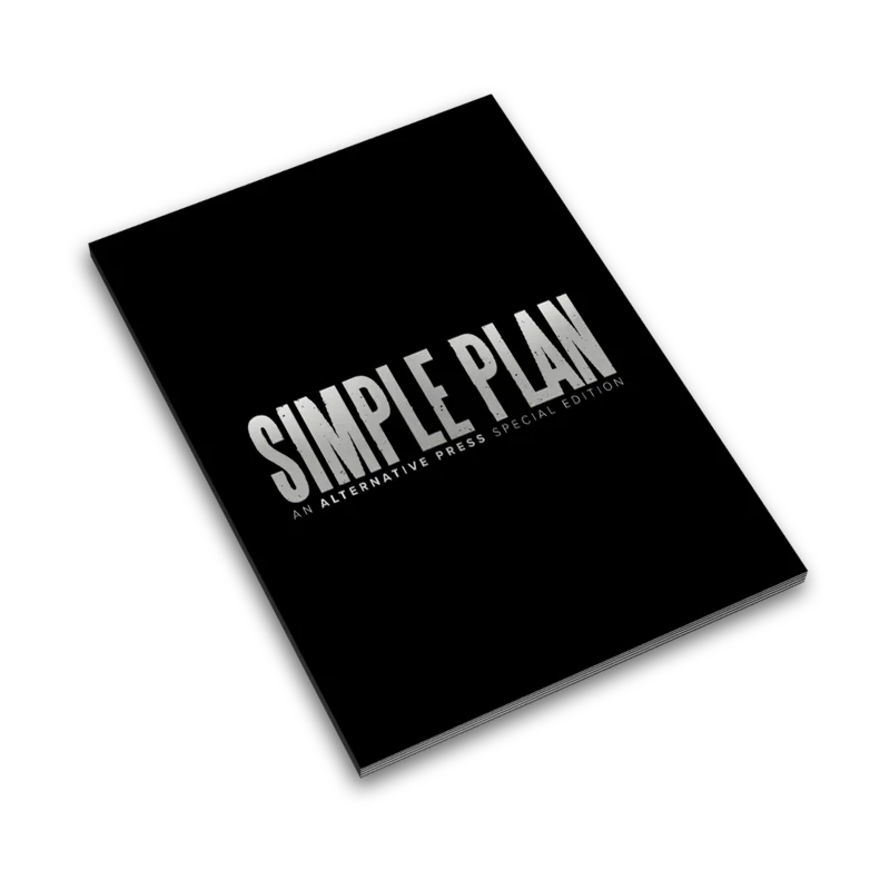 SIMPLE PLAN x ALTERNATIVE PRESS SPECIAL COLLECTORS EDITION DELUXE MAGAZINE