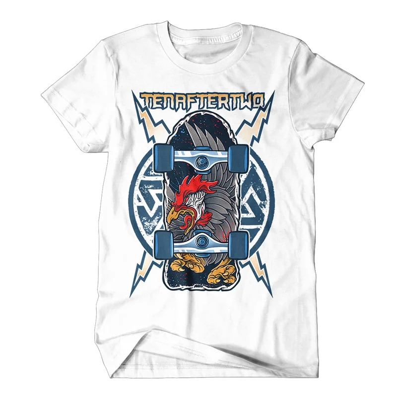 Skate White T-Shirt