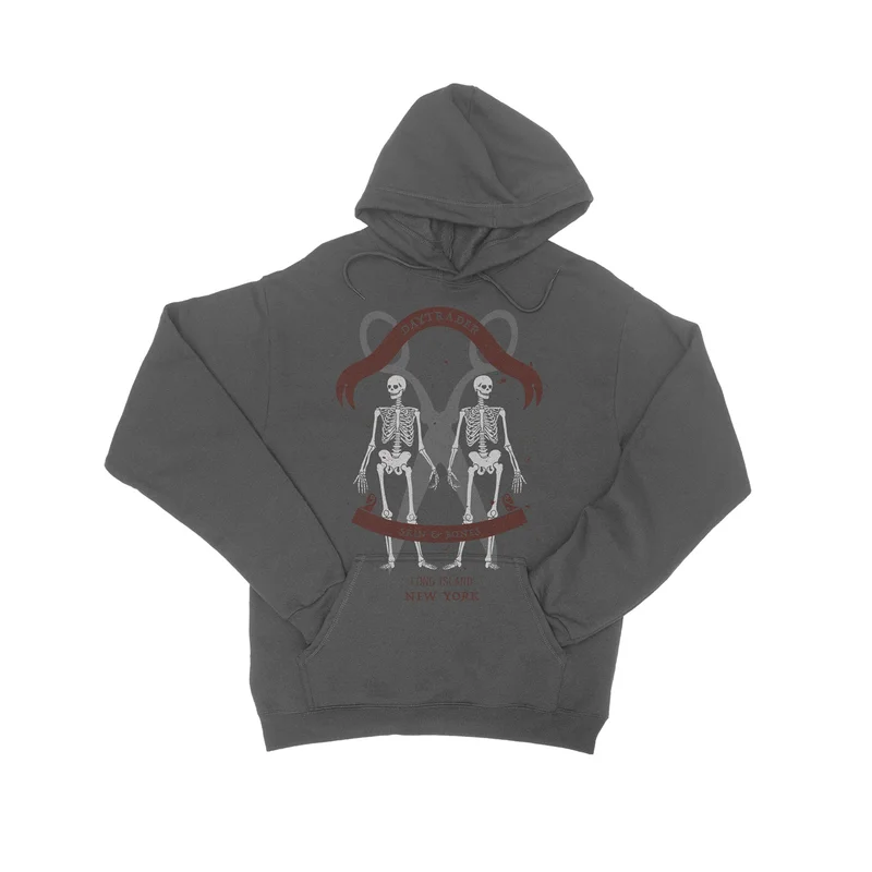 Skeleton Dark Heather Pullover
