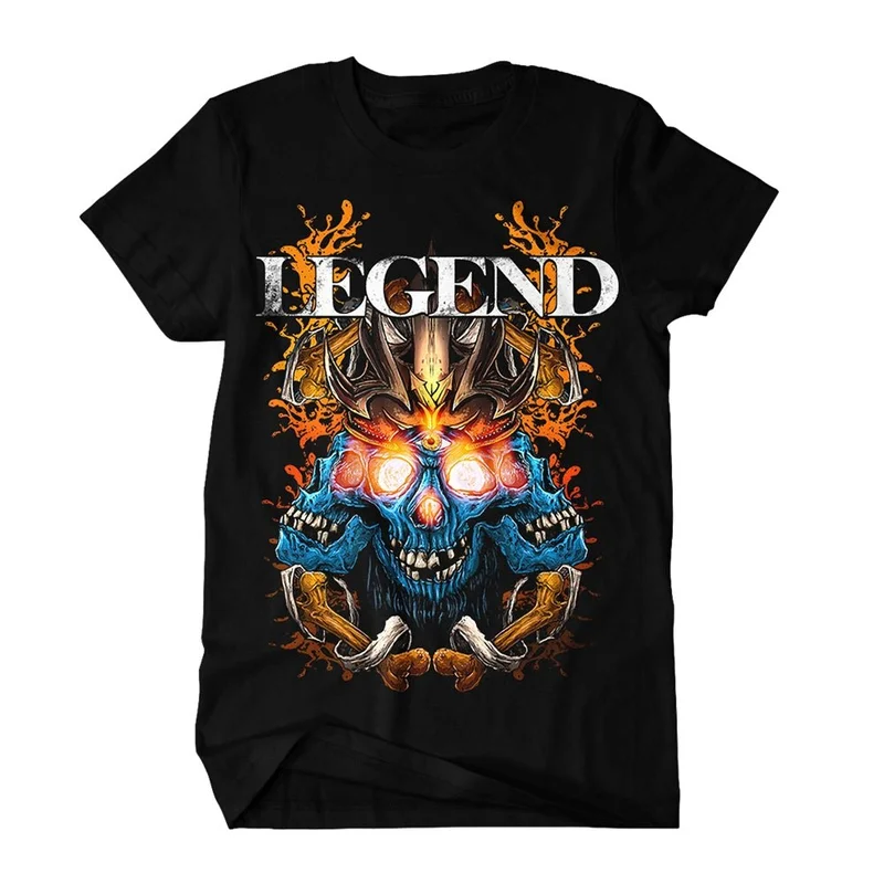 Skulls Black T-Shirt