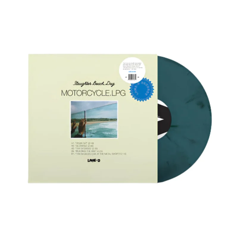 SLAUGHTER BEACH, DOG 'MOTORCYCLE.LPG' LP (Laguna Blue Vinyl)