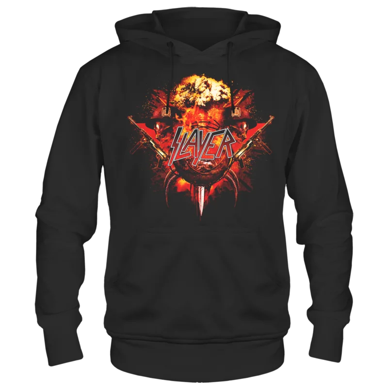 SLAYER DESTROY BLACK HOODIE black