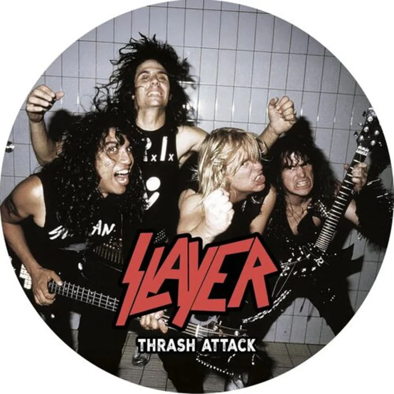 SLAYER 'THRASH ATTACK / RADIO BROADCAST 1985' 7" (Limited Edition, Picture Disc)