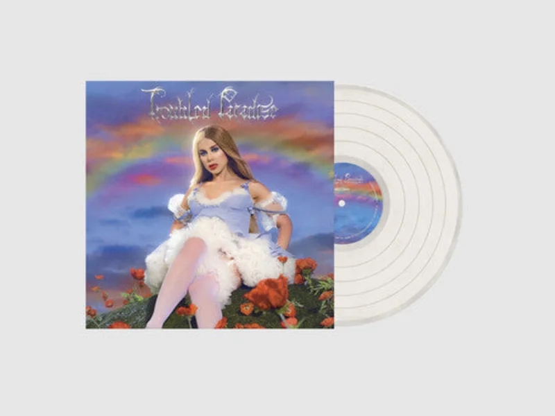 SLAYYYTER 'TROUBLED PARADISE' LP (Transparent Cloudy Clear Vinyl)