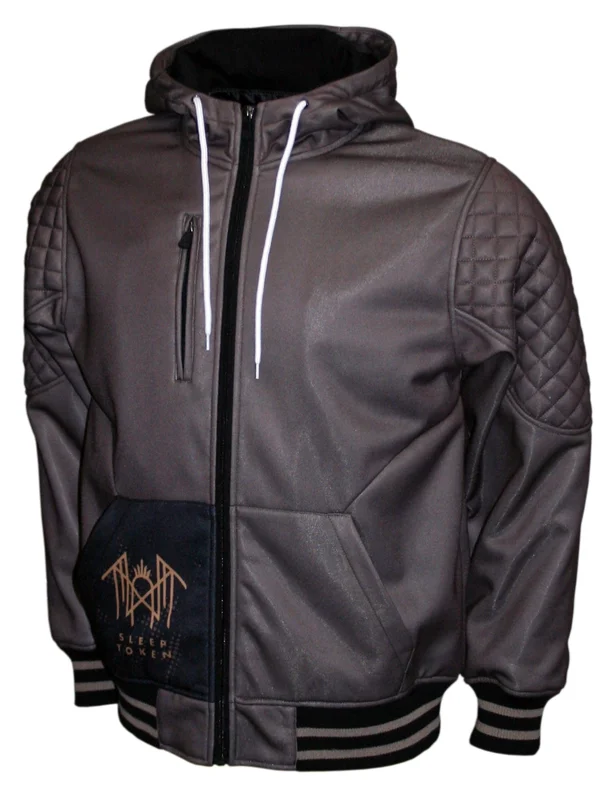 SLEEP TOKEN DOUBLE KNIT HOODIE BRONZE