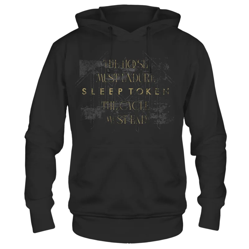 SLEEP TOKEN EVEN IN ARCADIA BLACK FRT/BACK HOODIE BLACK