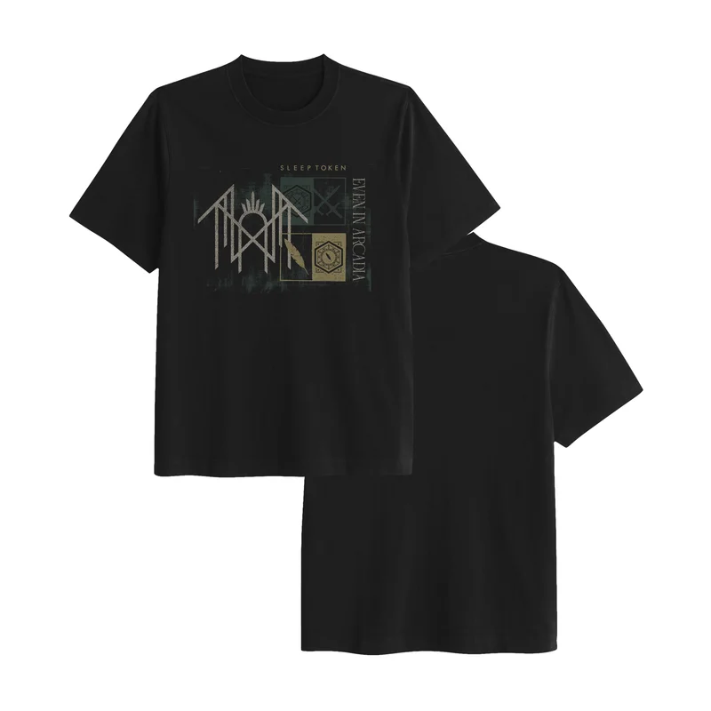 SLEEP TOKEN 'EVEN IN ARCADIA' BLACK T-SHIRT