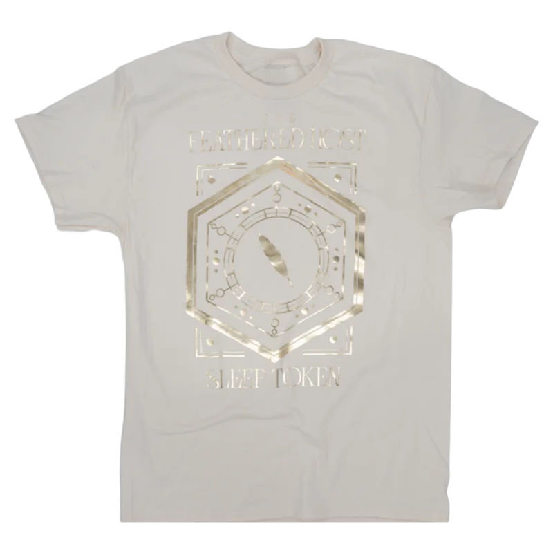 SLEEP TOKEN "FEATHERED HOST" LIMITED EDITION EXCLUSIVE FOIL PRINT T-SHIRT