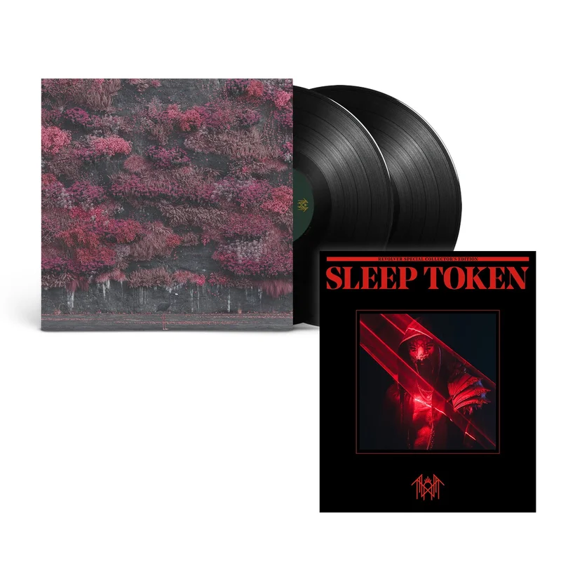 SLEEP TOKEN x REVOLVER BUNDLE SPECIAL COLLECTOR'S EDITION DELUXE MAGAZINE W/ 'EVEN IN ARCADIA' 2LP (Black Vinyl)