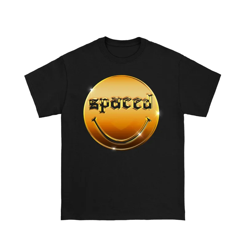 Smile - Black Tee