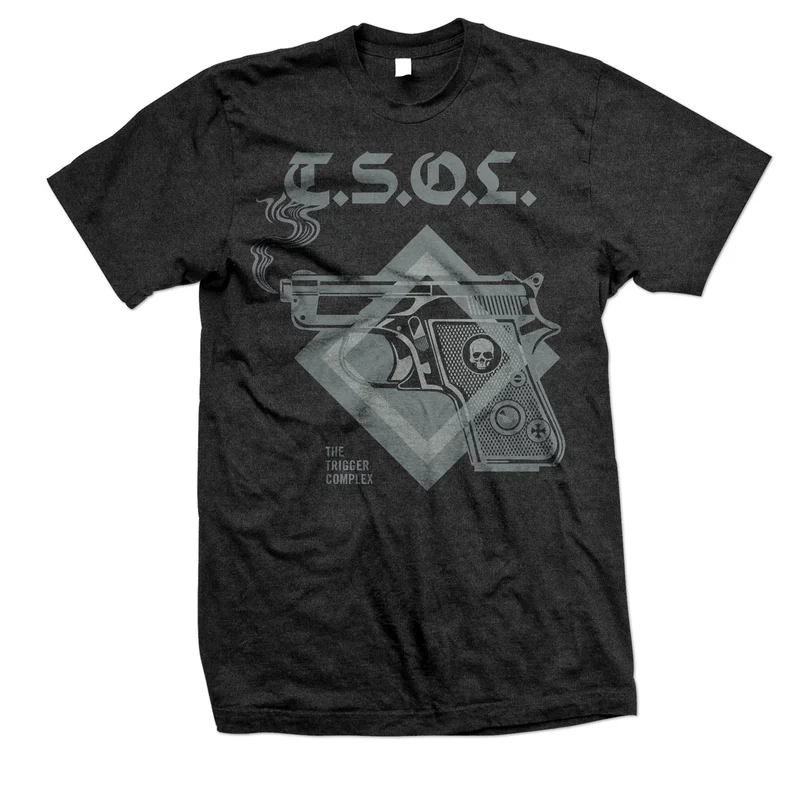 Smoking Gun Dark Heather Grey T-Shirt