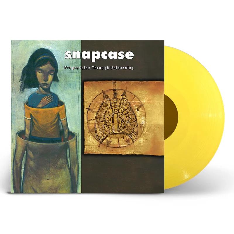 SNAPCASE PROGRESSION THROUGH UNLEARNING LP (Limited Edition  Only 250 Made, Transparent Yellow Vinyl)