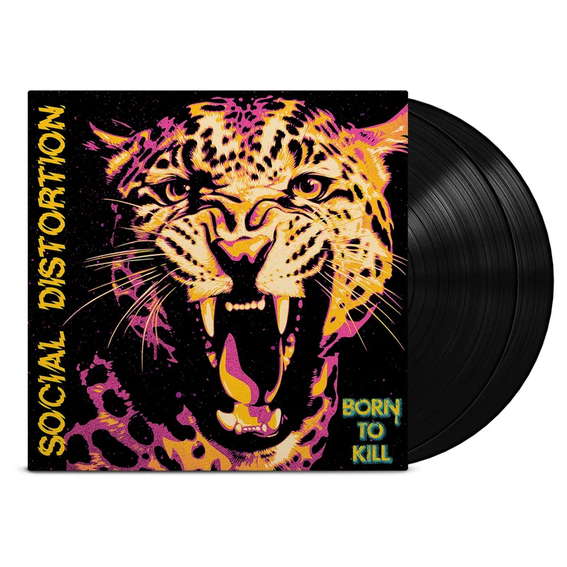 SOCIAL DISTORTION BORN TO KILL 2LP (Black Vinyl)
